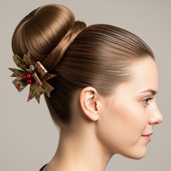 Moño Bailarina con Lazo hairstyle preview