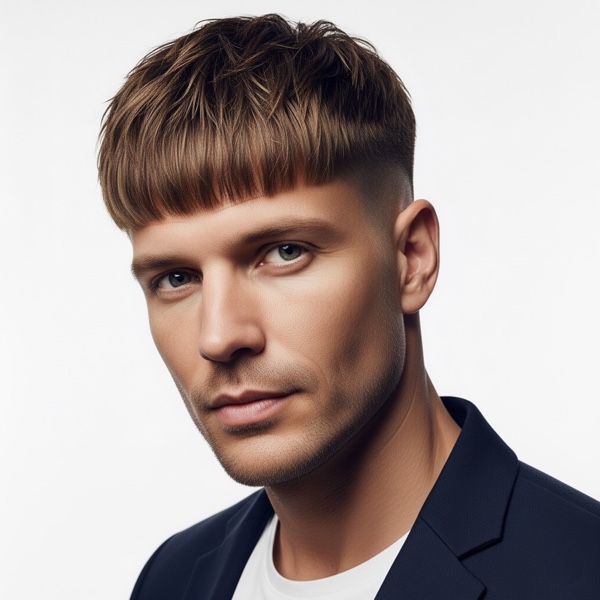 Edgar with Burst Fade hairstyle preview