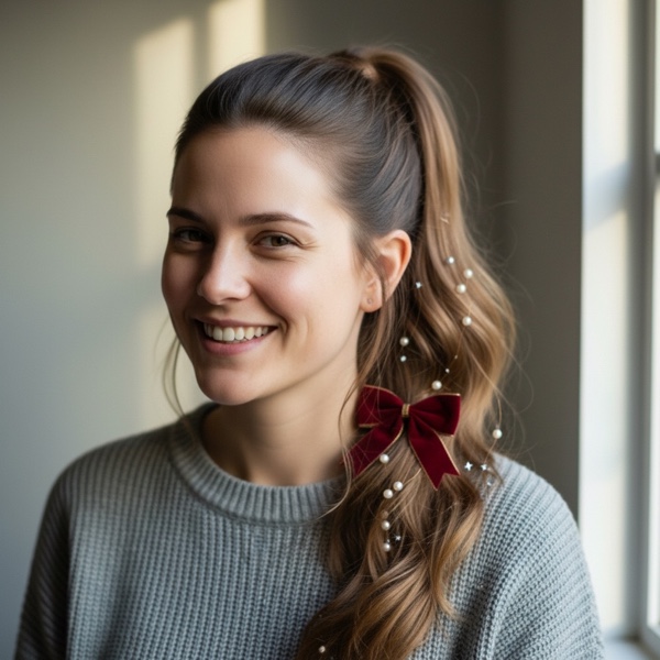 Cola de Caballo Festiva hairstyle preview