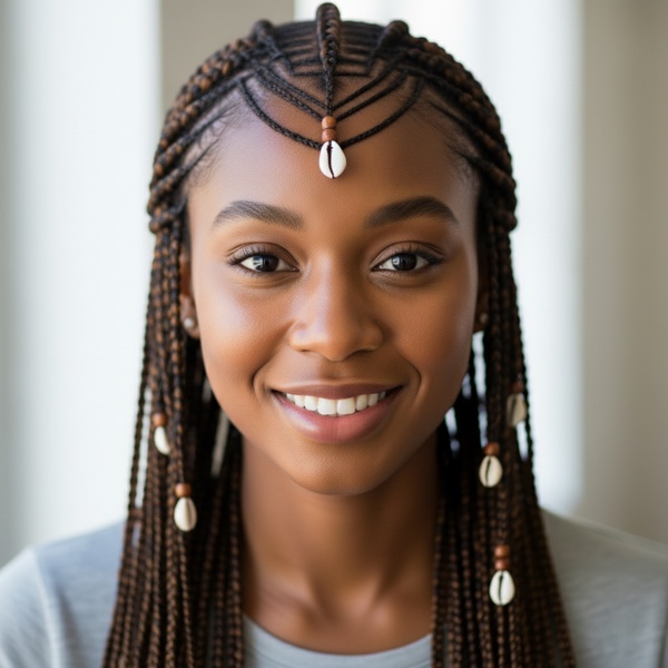 Trenzas Fulani hairstyle preview