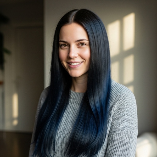 Cabello Negro Medianoche hairstyle preview