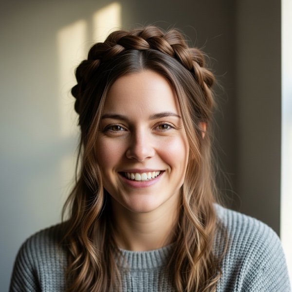 Trenzas Lechera hairstyle preview