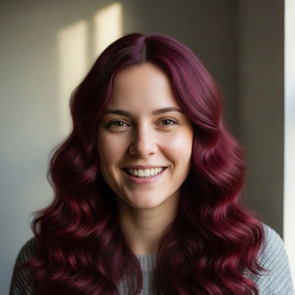 Ondas Terciopelo Rojo hairstyle preview