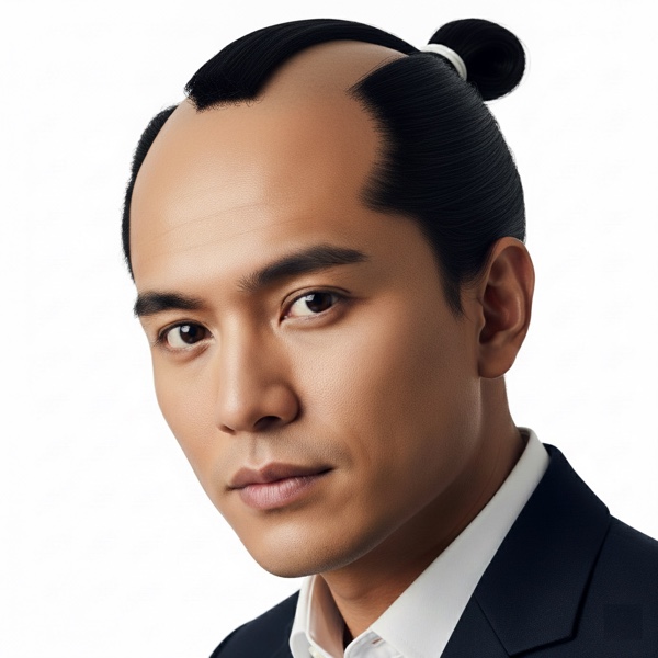 Moño Samurái hairstyle preview